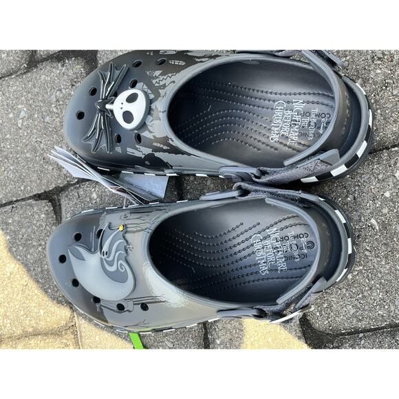Disney Parks Nightmare Before Christmas Jack Zero Adult Clogs Crocs Size M7/W9 - Picture 9 of 12